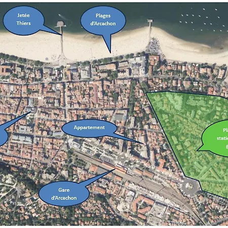 Renove 4 Couchages Centre Аркашон